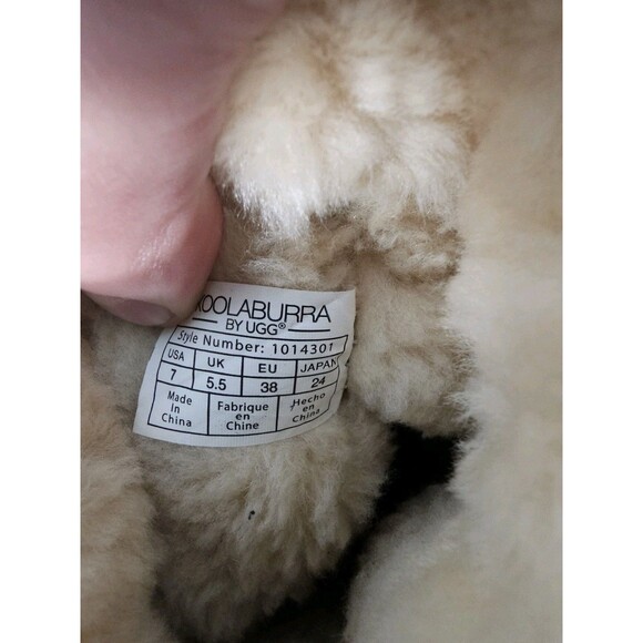 UGG Koolaburra Boot Womens Koola Short Fashion Size 7 Chestnut Brown - Picture 9 of 13